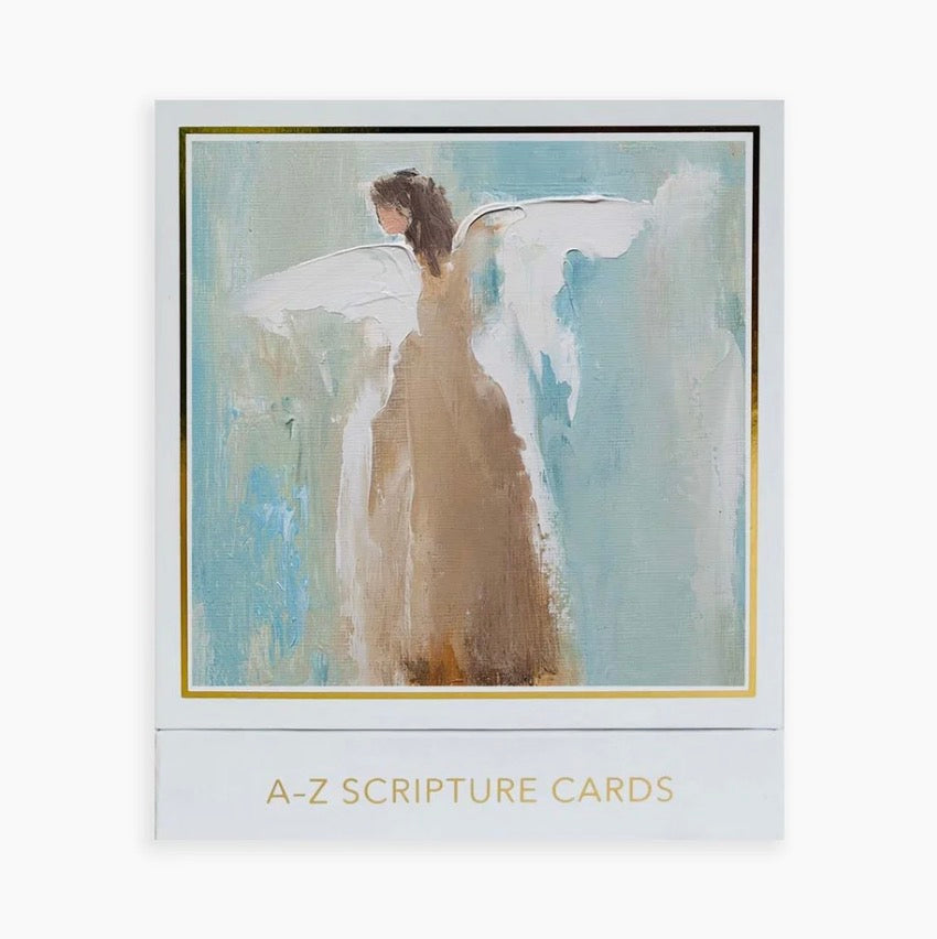 Illustrated scripture card set, A-Z theme