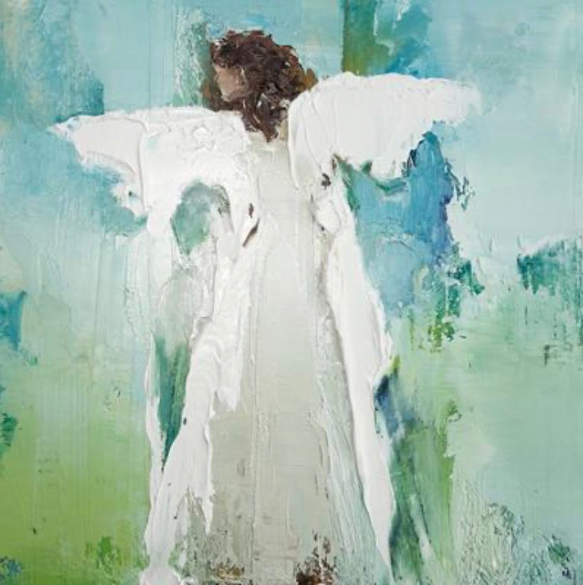 Illustrated scripture card set, Angel theme