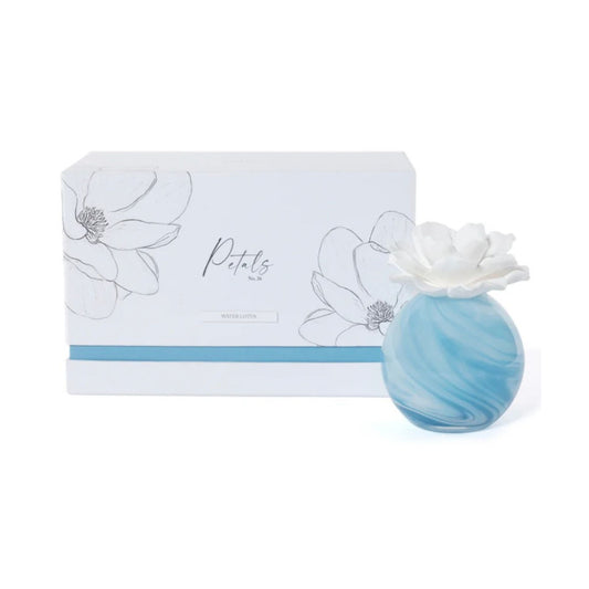 Petals porcelain diffuser, large, Water fragrance