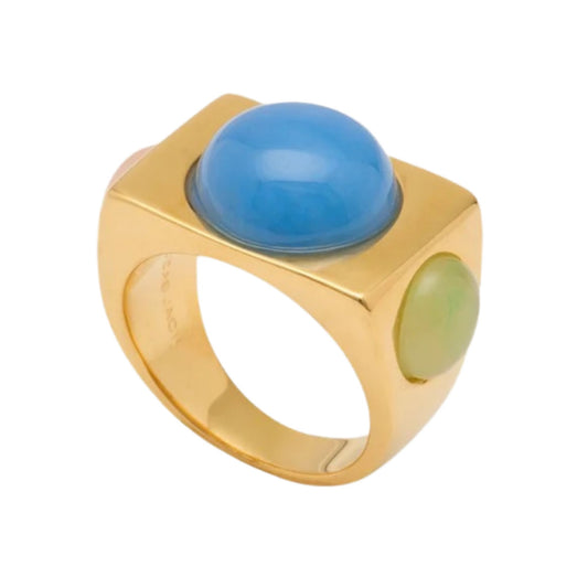 Lucas Jack Sky Blue Quartz Ring
