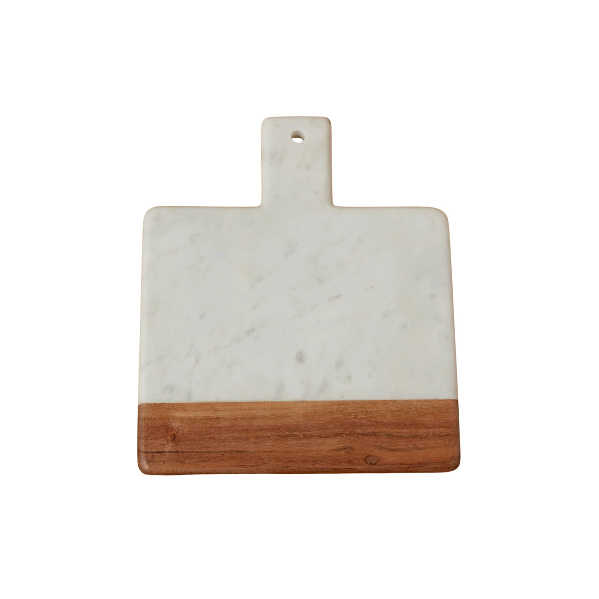 Genuine marble board with built-in handle