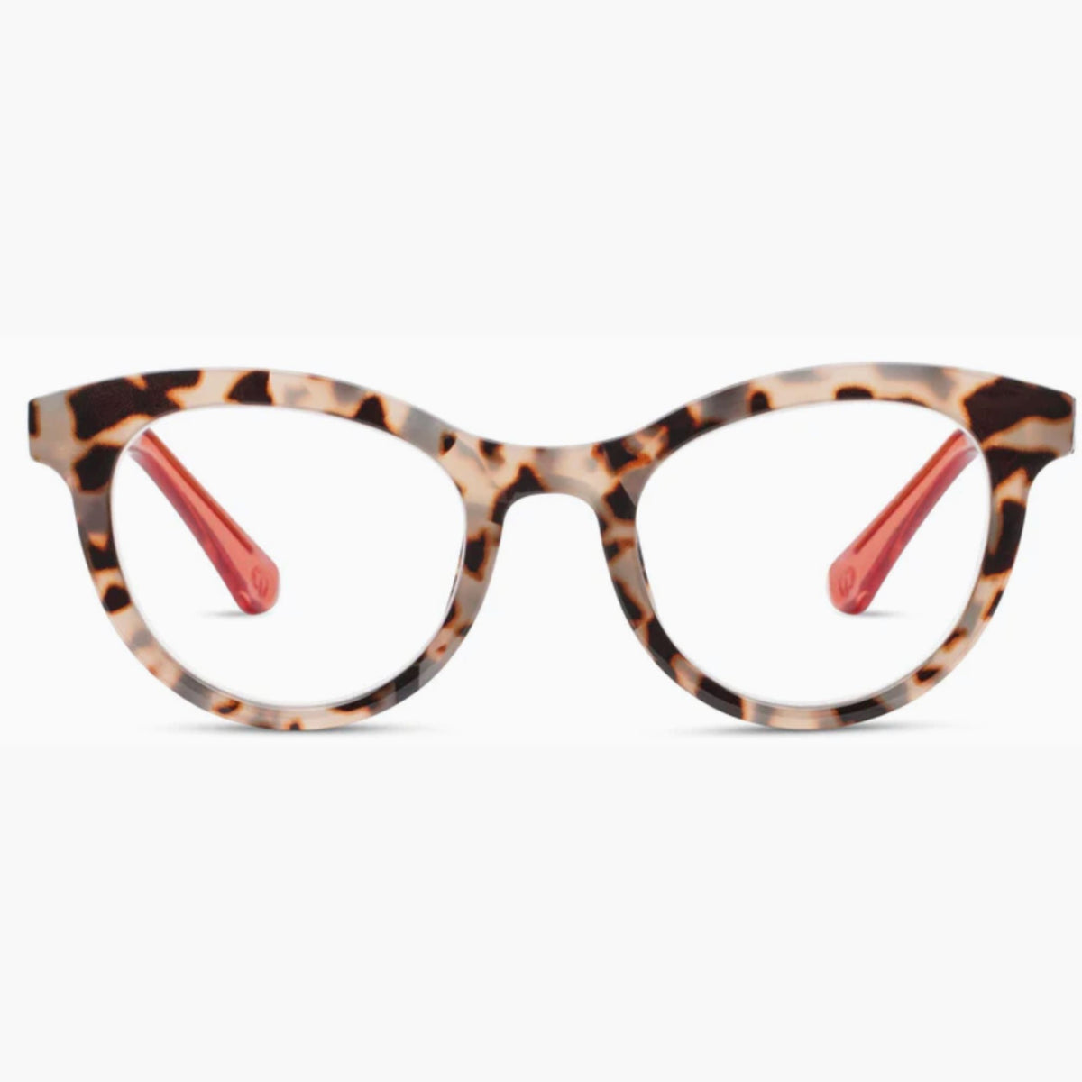 Peeper Readers, Tribeca style in Gray Tortoise Coral