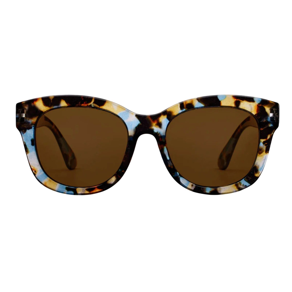 Peeper Sunglasses, Center Stage style in Blue Quartz