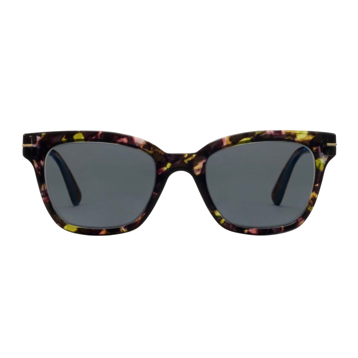 Peeper Sunglasses, Sandy style in Olive Botanico