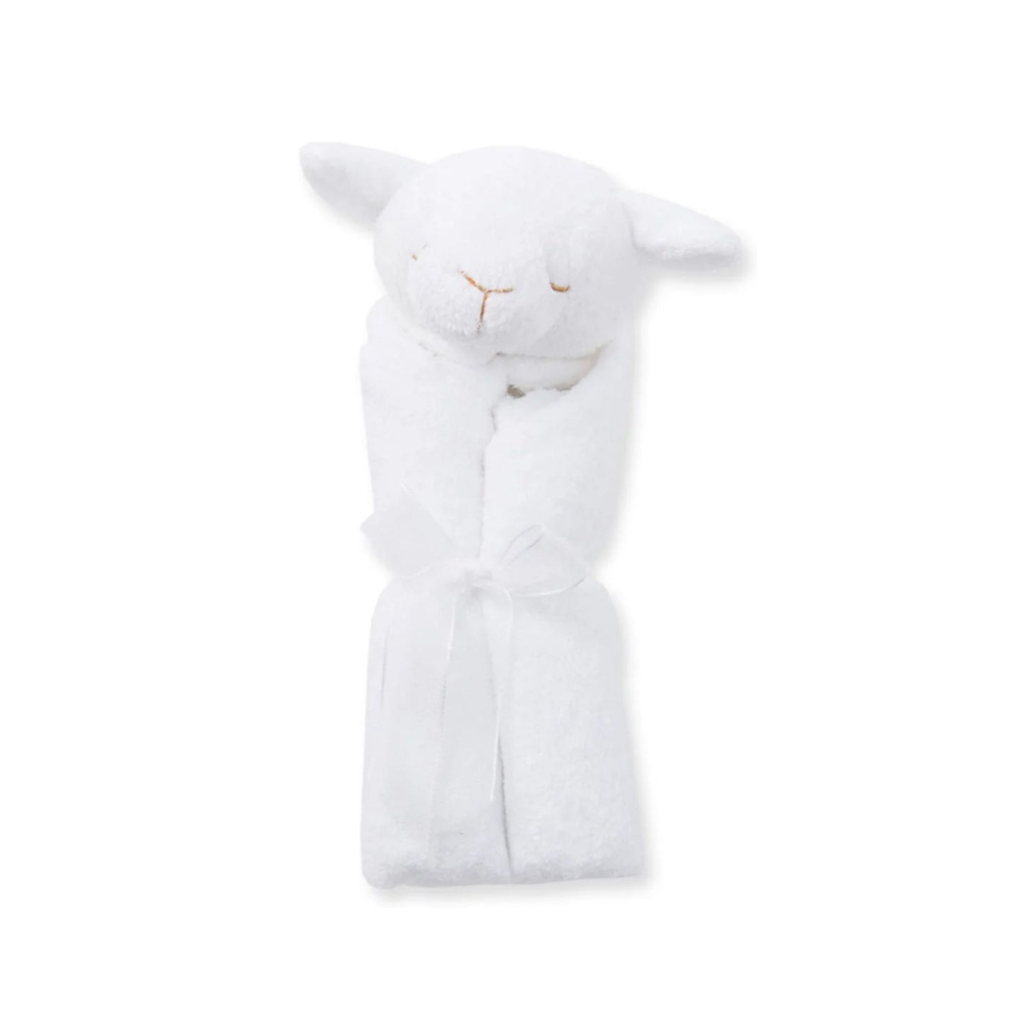 Plush animal lovie in White Lamb