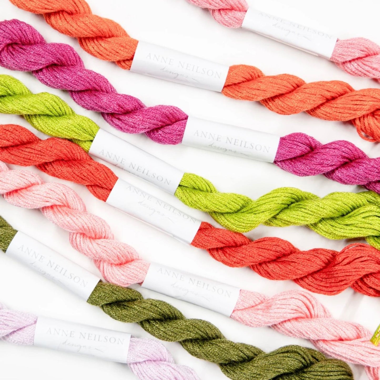 Praise Floral Beginner Needlepoint Kit, included thread.