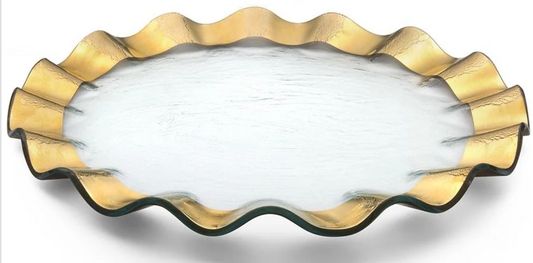 Ruffle Buffet Plate