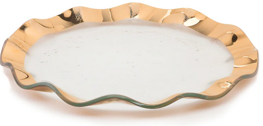 Ruffle Dinner Plate
