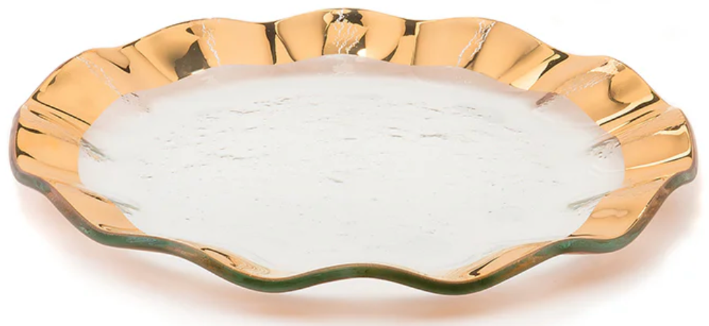 Ruffle Salad Plate