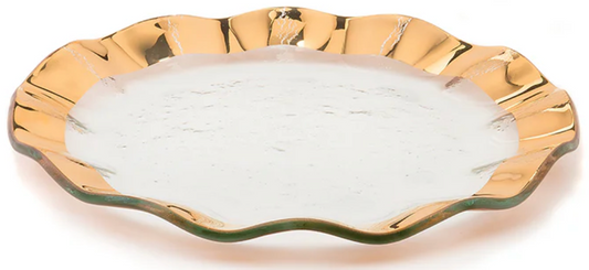 Ruffle Salad Plate