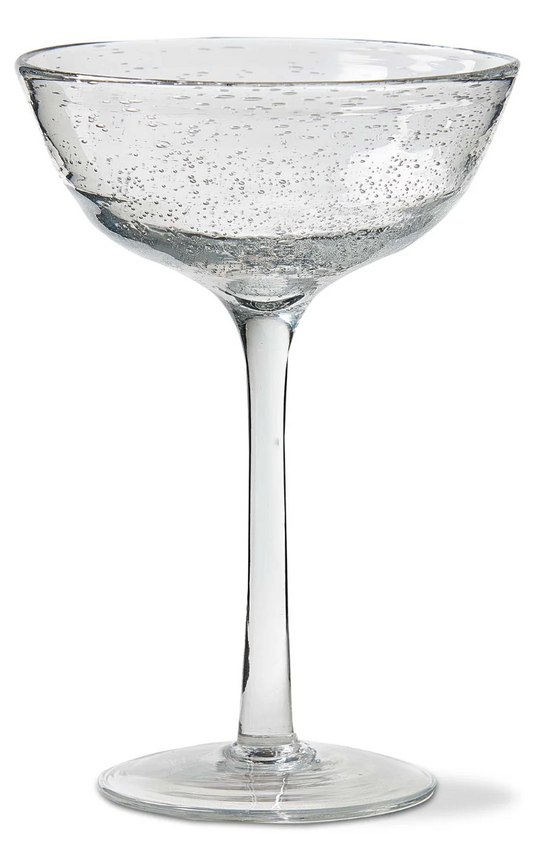 Bubble Glass Coupe Clear