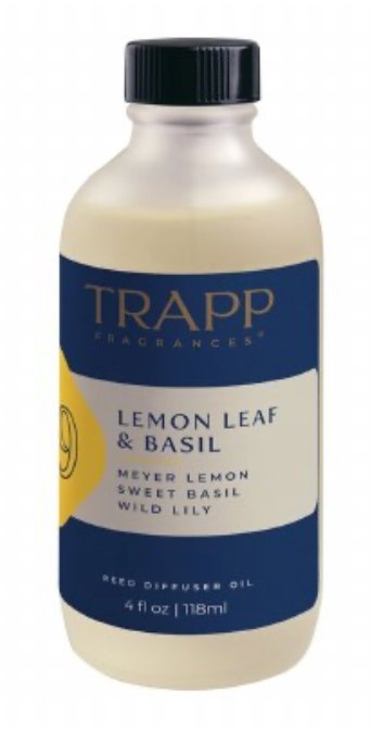 Lemon Leaf & Basil Refill Oil