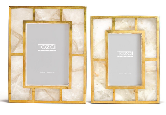 White Quartz Frame