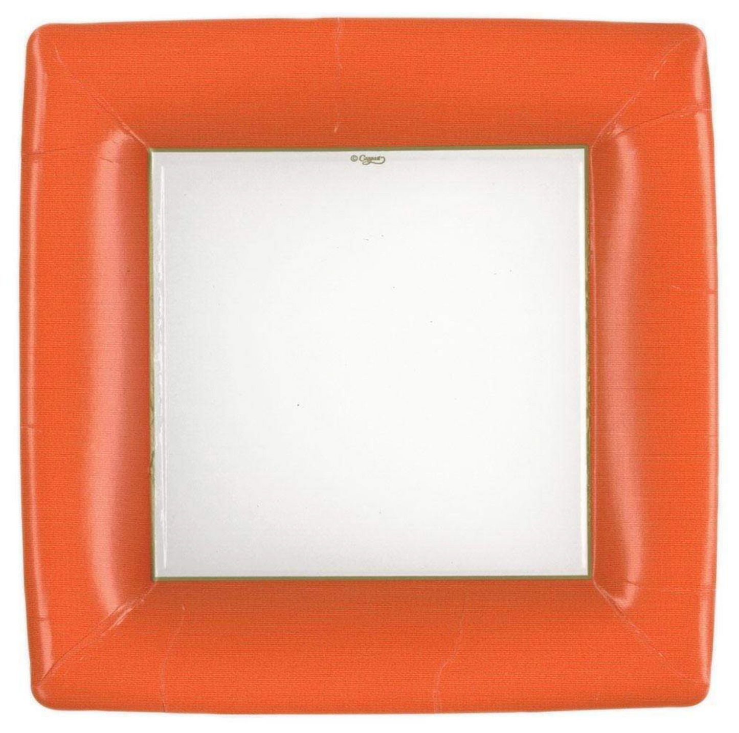 Grosgrain Square Paper Dinner Plates - 8 Per Package