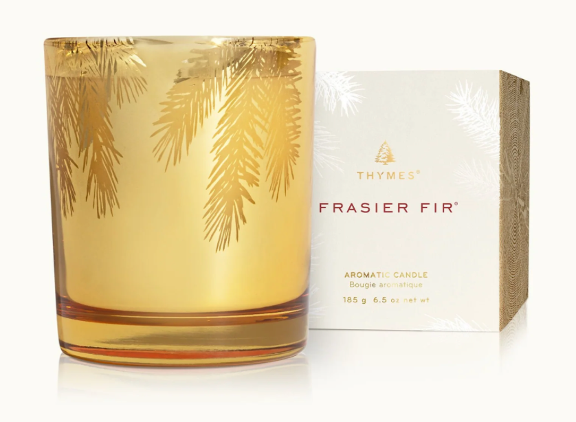 Fraiser Fir Gilded Gold Candle