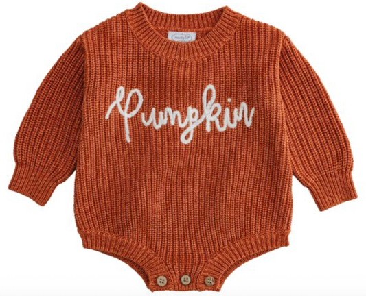 Pumpkin Onsie Sweater