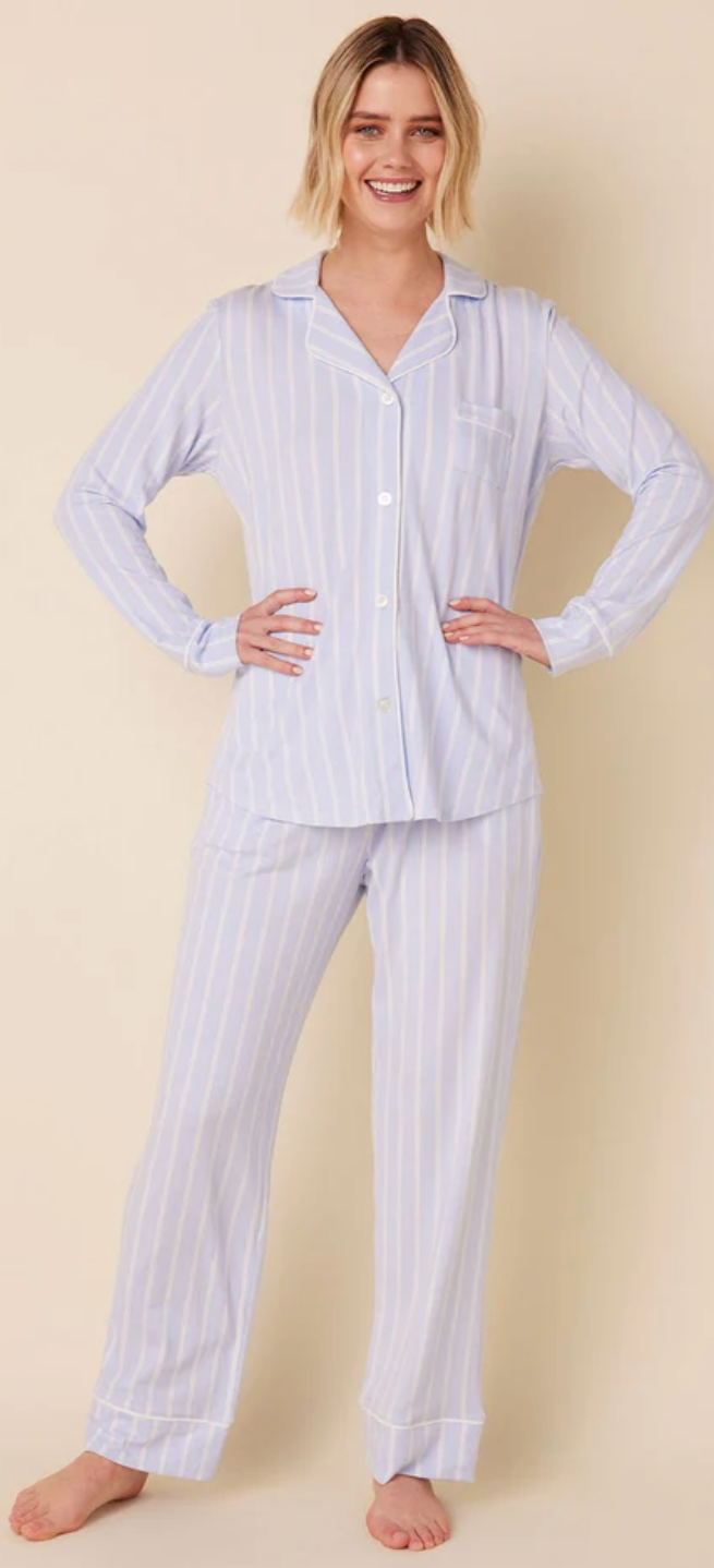 Heritage Stripe Pima Long Sleeve