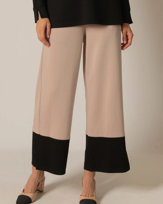 Taupe and Black Pant