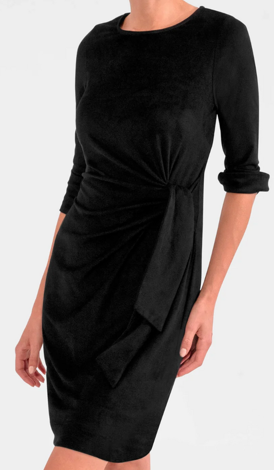 Silky Black Dress M