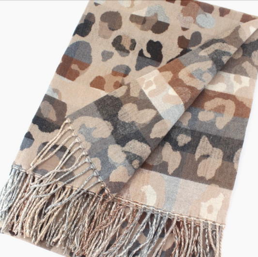 Cheetah Scarf