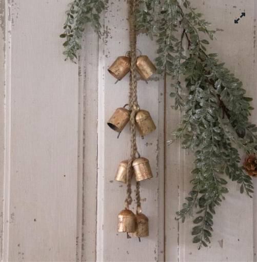 Mini Hanging Brass Bells