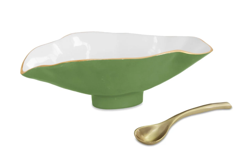 ENCANTO Claire Small Oval Bowl w/ Spoon