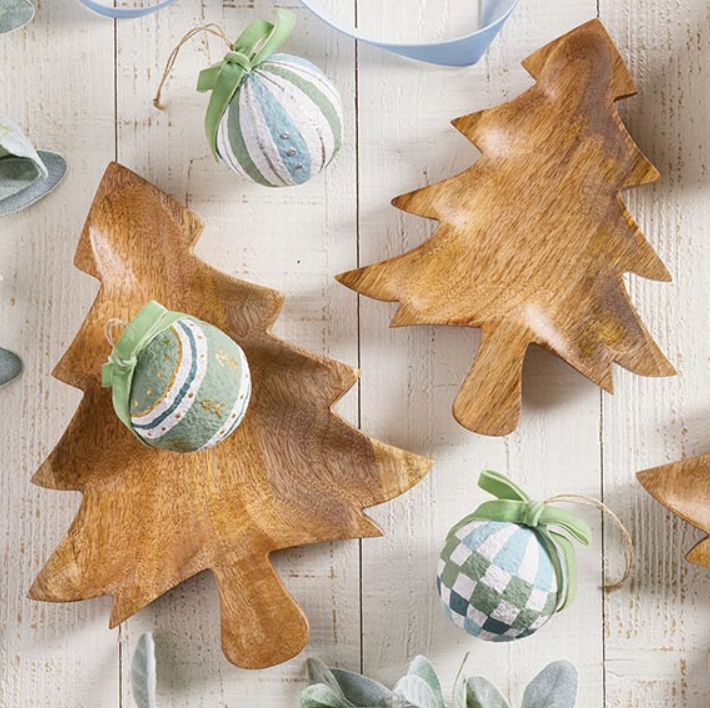 Wooden Christmas Tree Charcuterie