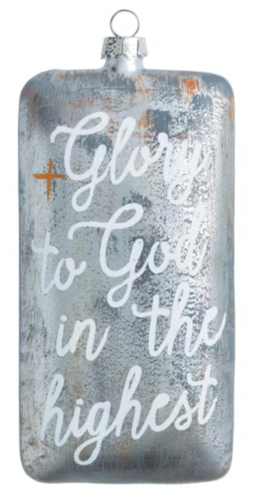 Glory Hand-Painted Glass Ornament