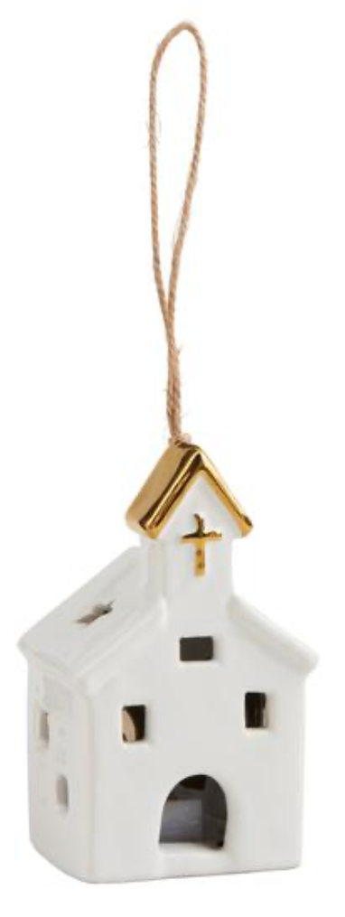 Light-up Church Ornament