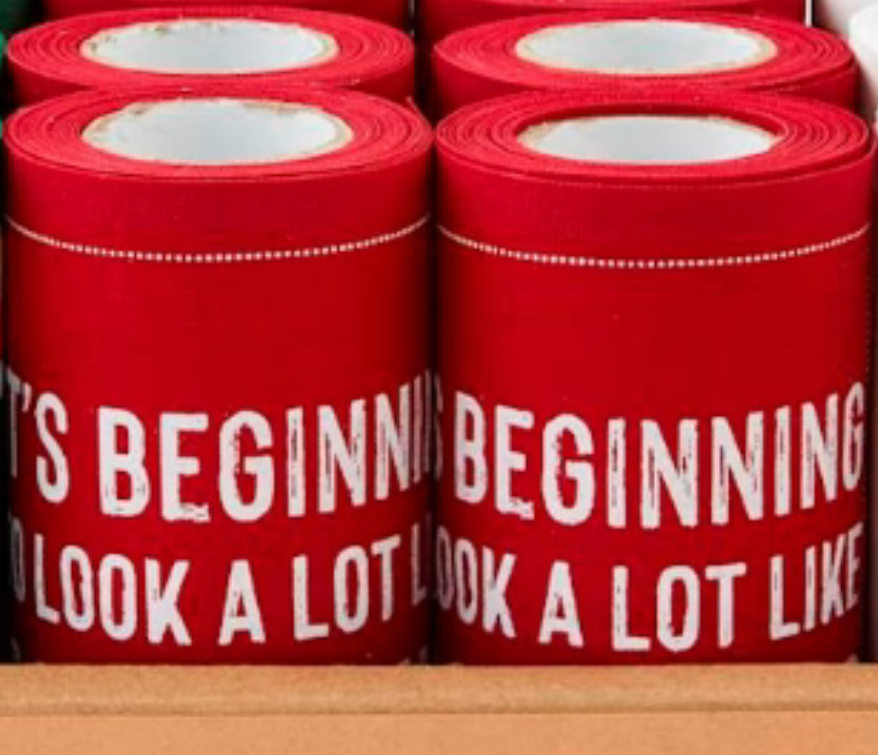 Christmas Napkin Roll