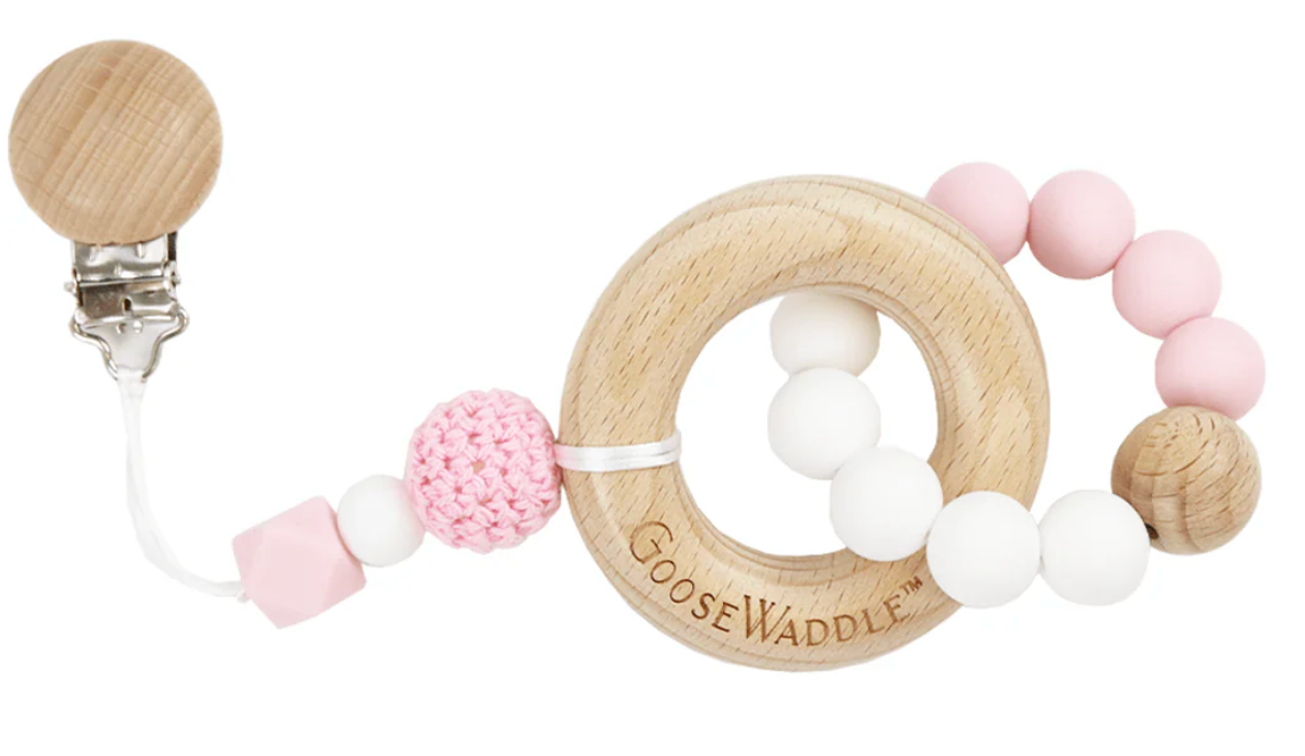 Teether with Clasp