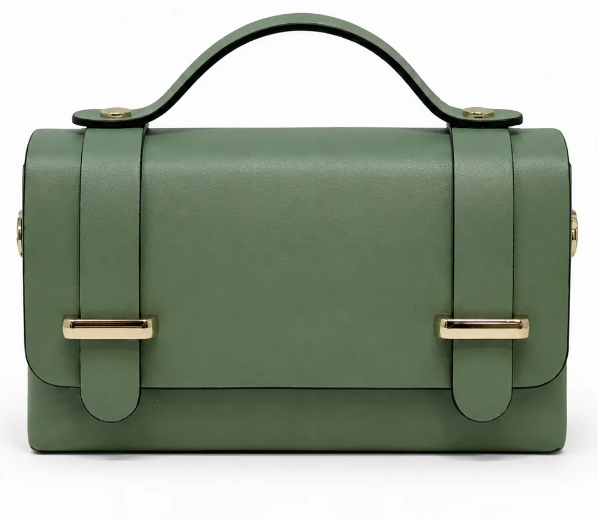 Top-Handle Crossbody Bag