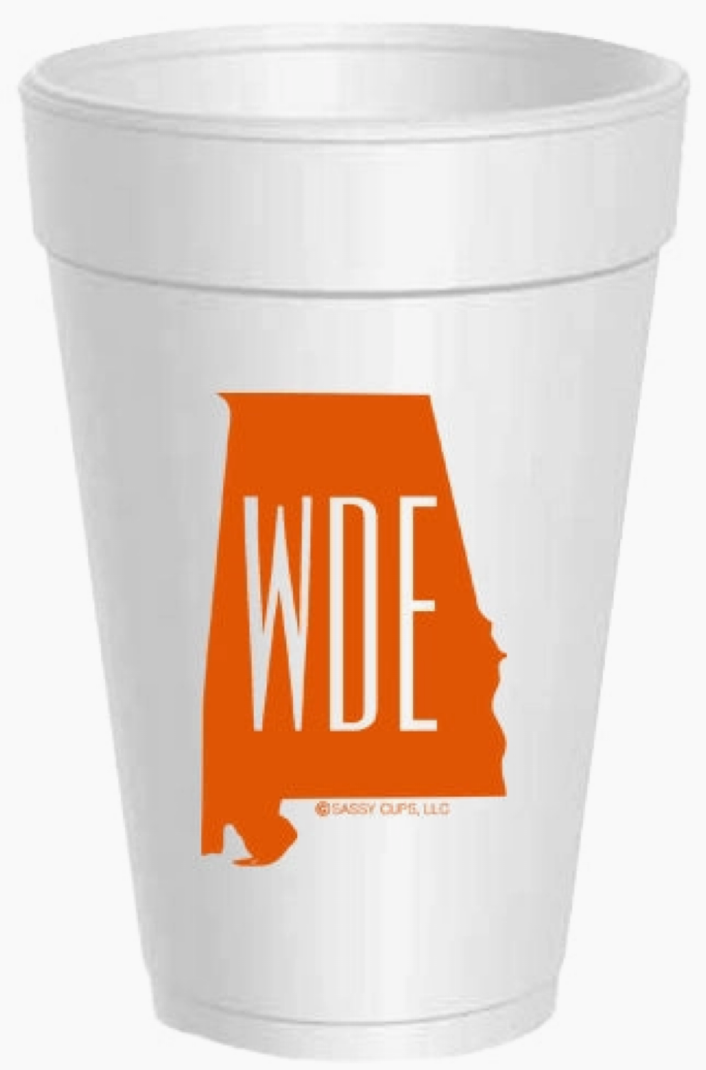 Gameday Styrofoam Cups