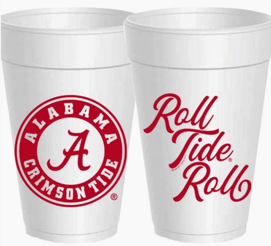 Gameday Styrofoam Cups