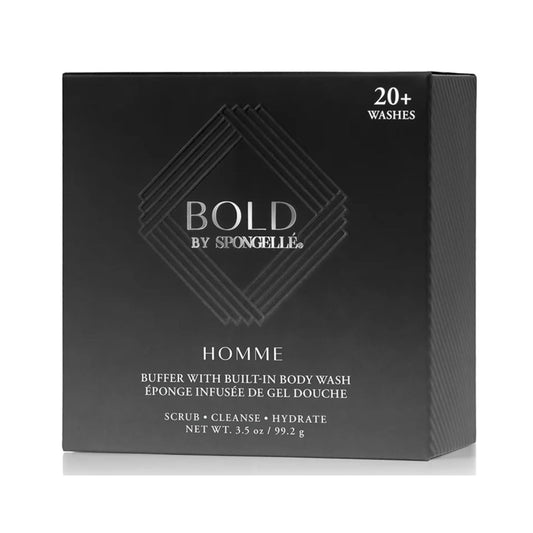 Men's Homme body wash sponge, Bold scent