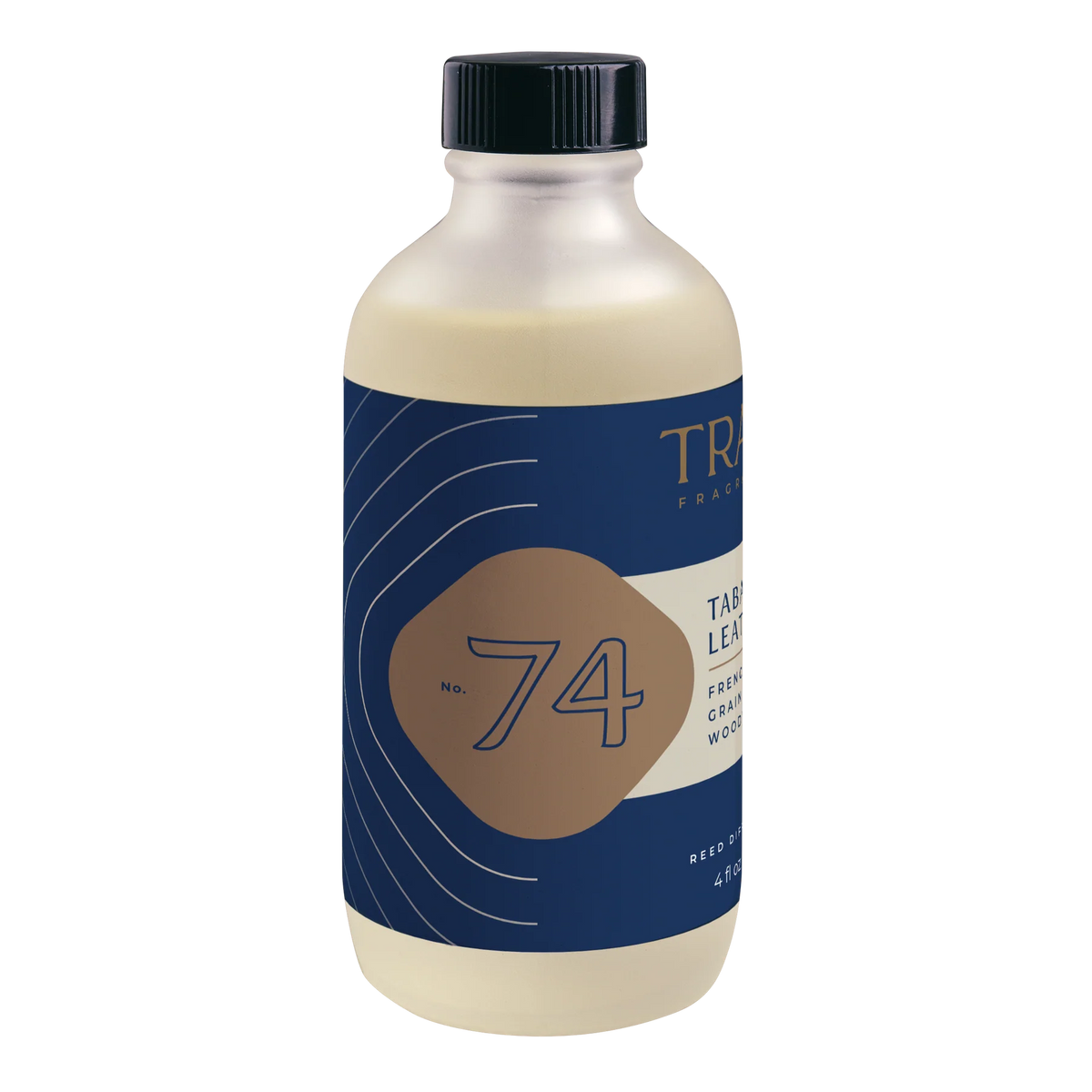 TRAPP Tabac & Leather reed diffuser oil refill bottle