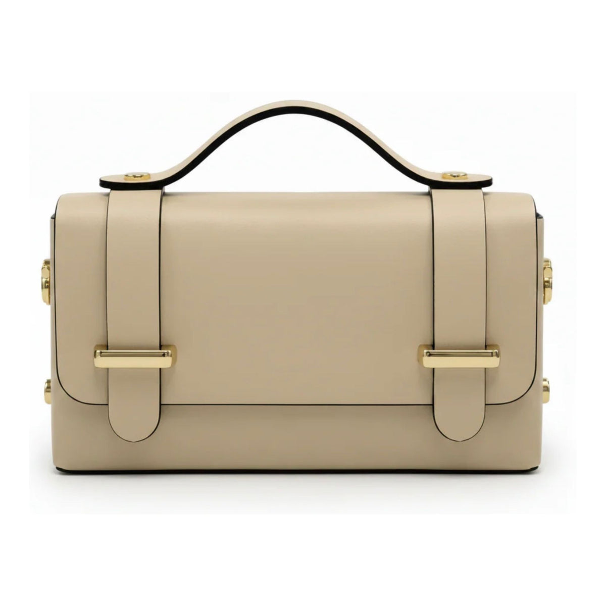Top-Handle Crossbody Bag in Ivory