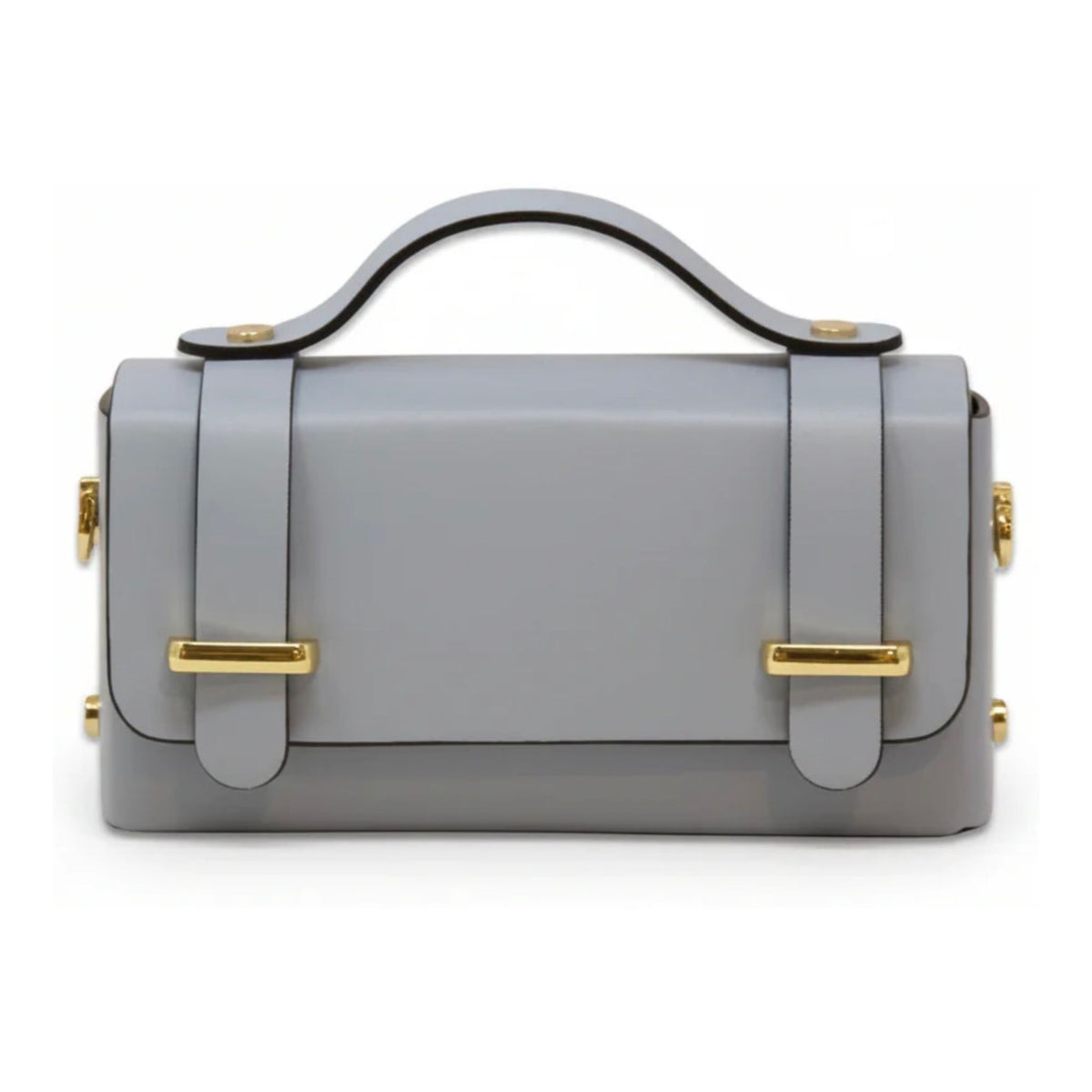 Top-Handle Crossbody Bag in Light Blue