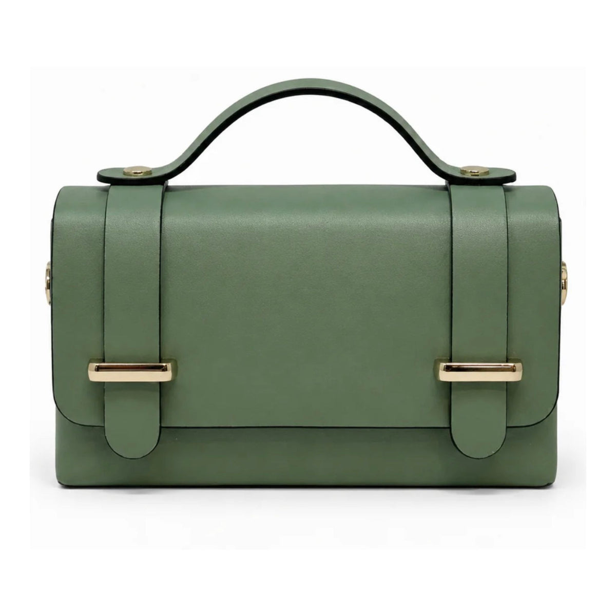Top-Handle Crossbody Bag in Mint