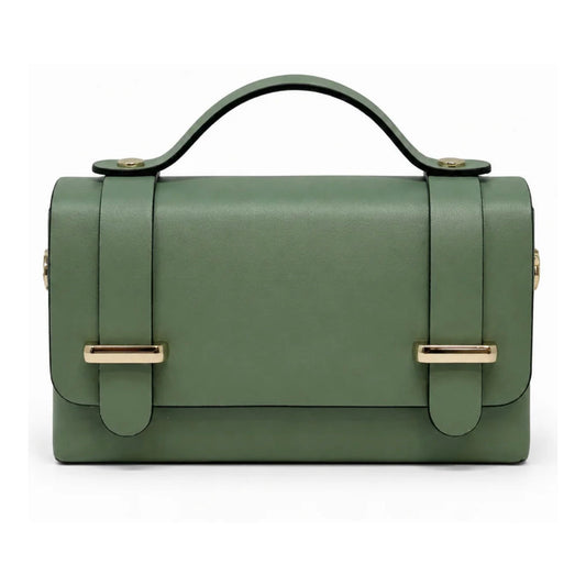Top-Handle Crossbody Bag in Mint