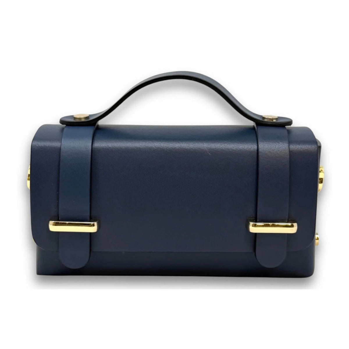 Top-Handle Crossbody Bag in Navy