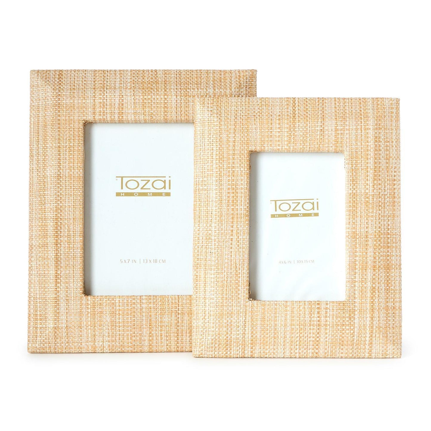 Natural grass photo frame, alternate view