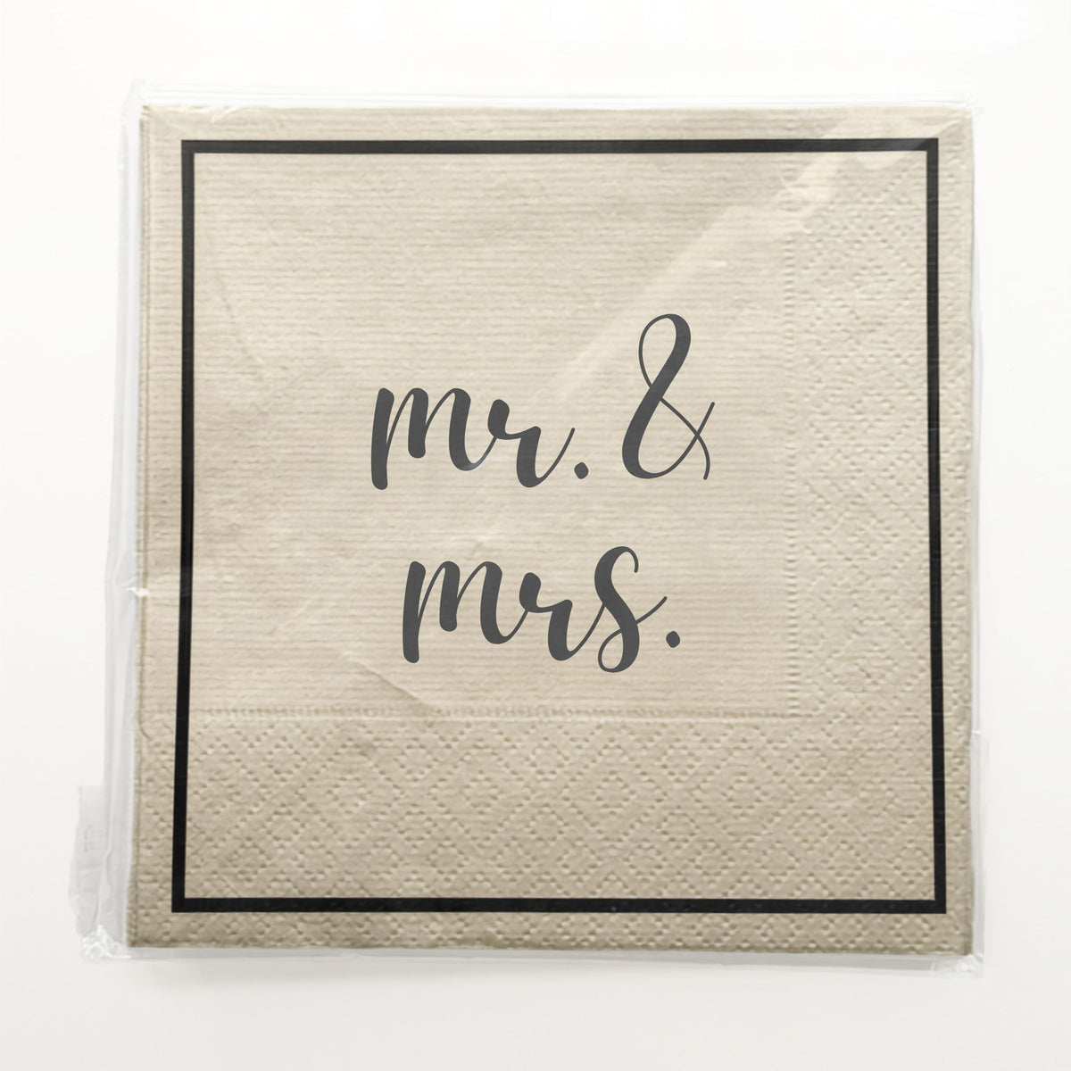 Printed Paper Cocktail Napkins, Multiple Designs