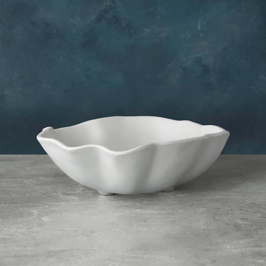 Nube medium bowl with softly undulating, organic finish